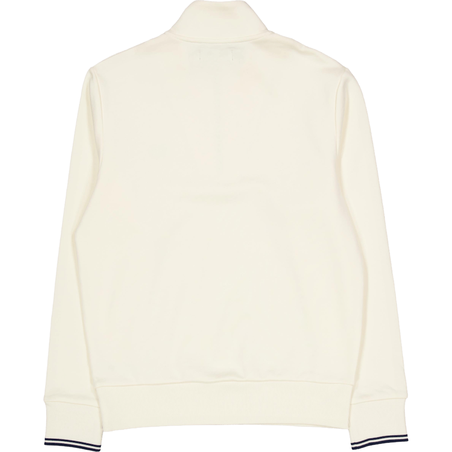 Mikina so zipsom Ecru/tennis Blue