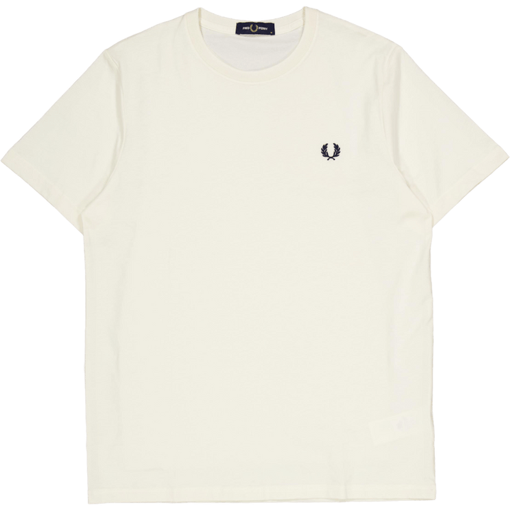 Rundhals-T-Shirt Ecru