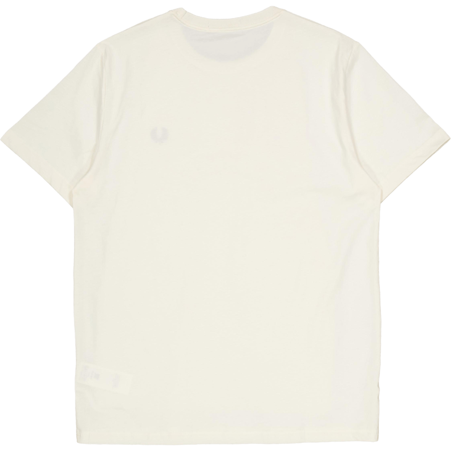 Rundhals-T-Shirt Ecru