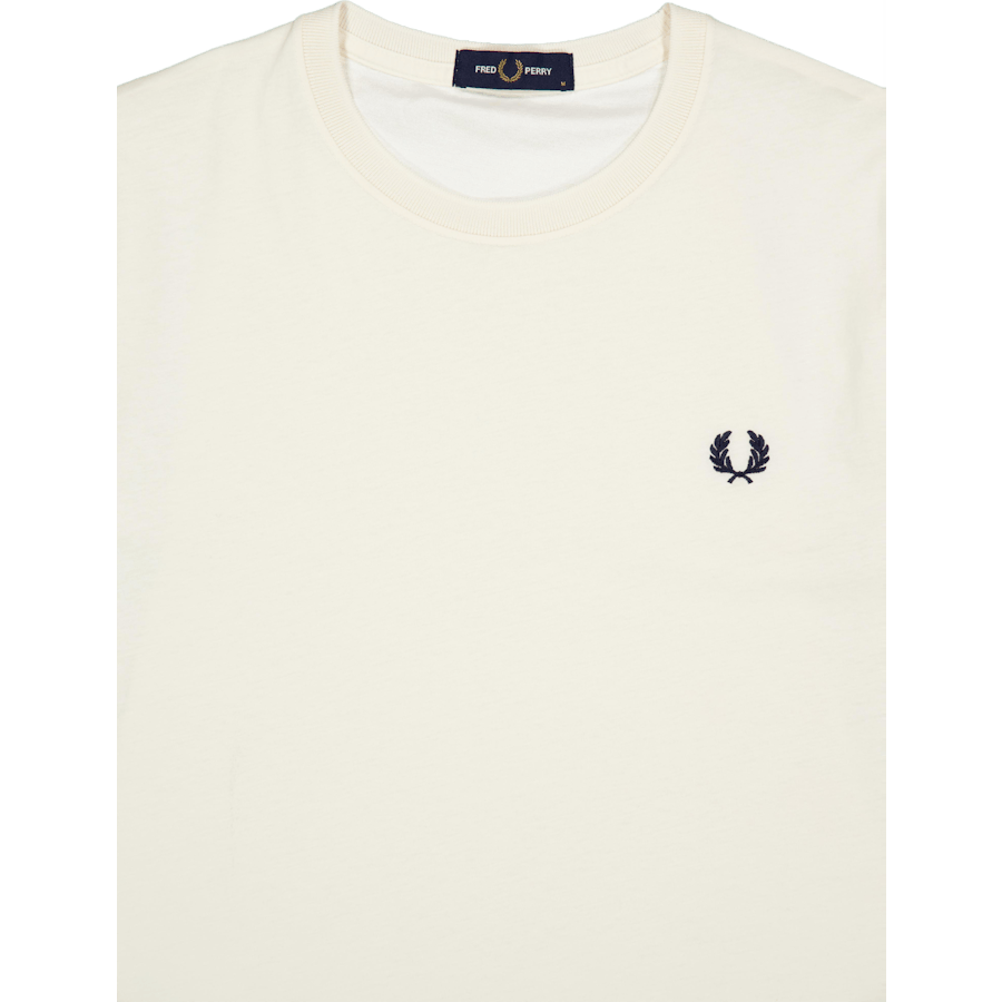 Rundhals-T-Shirt Ecru