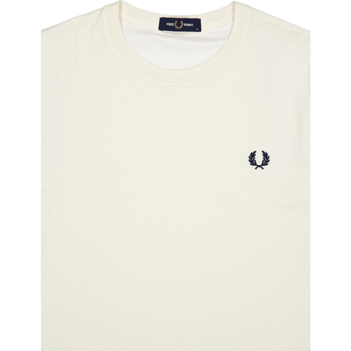 Rundhals-T-Shirt Ecru
