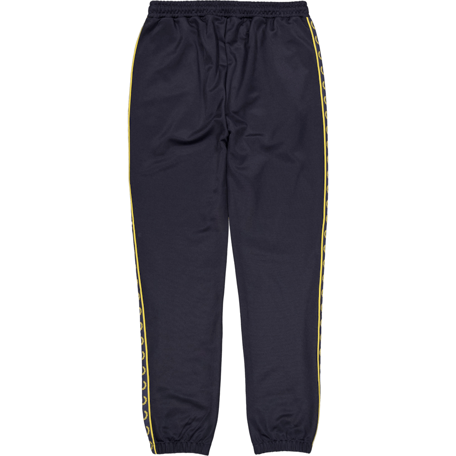 Kontrastband Trk Pant Marine/Wabenmuster