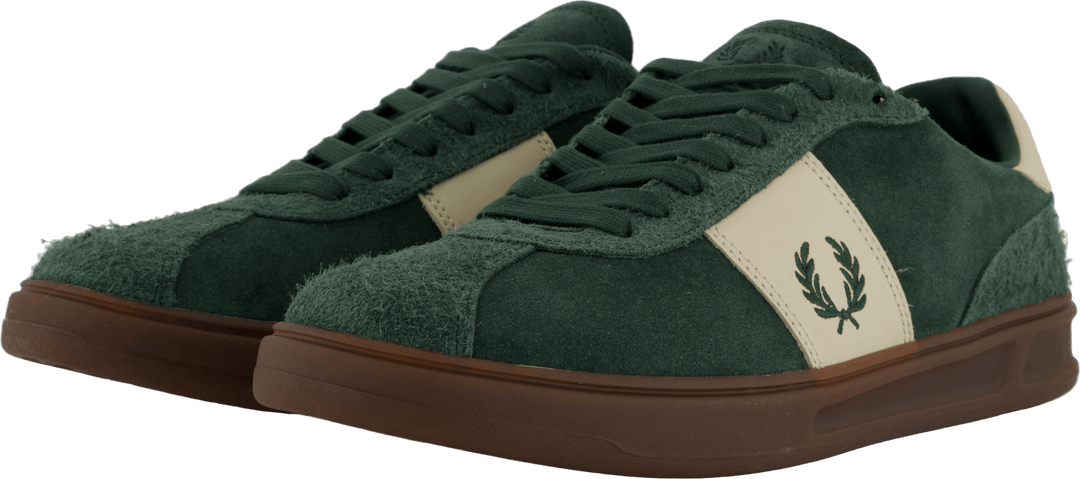 B4 Suede/leather Court Green
