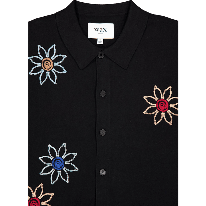 Tellaro Ss Shirt Black / Multi