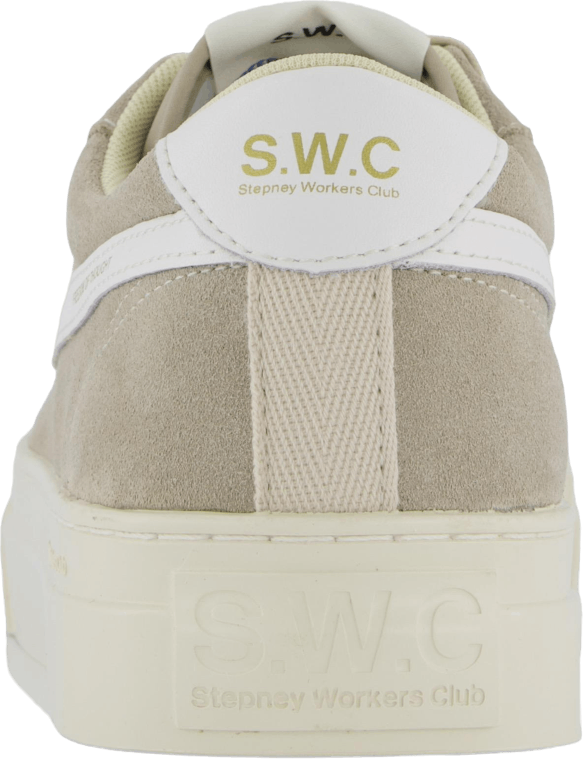Dellow S-strike Cup Suede Lgrywht