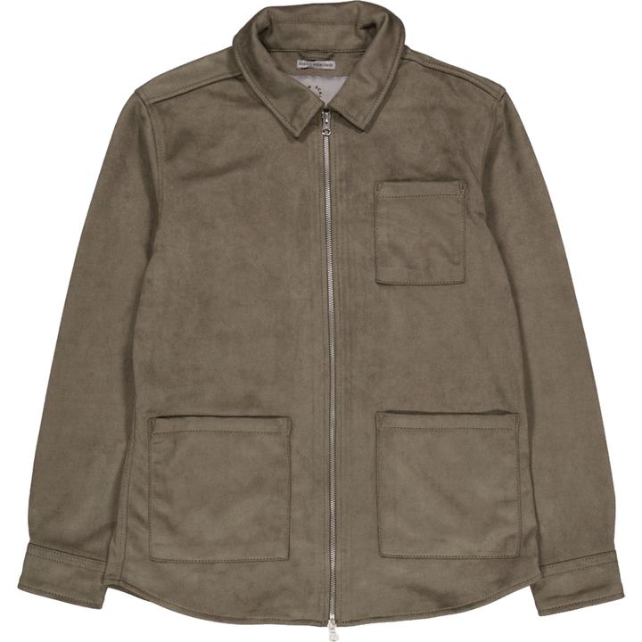 Rickard Vegan Suede Grey