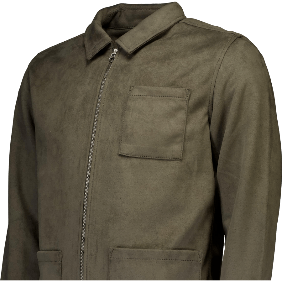 Rickard Vegan Suede Grey