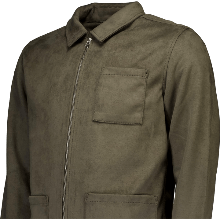 Rickard Vegan Suede Grey