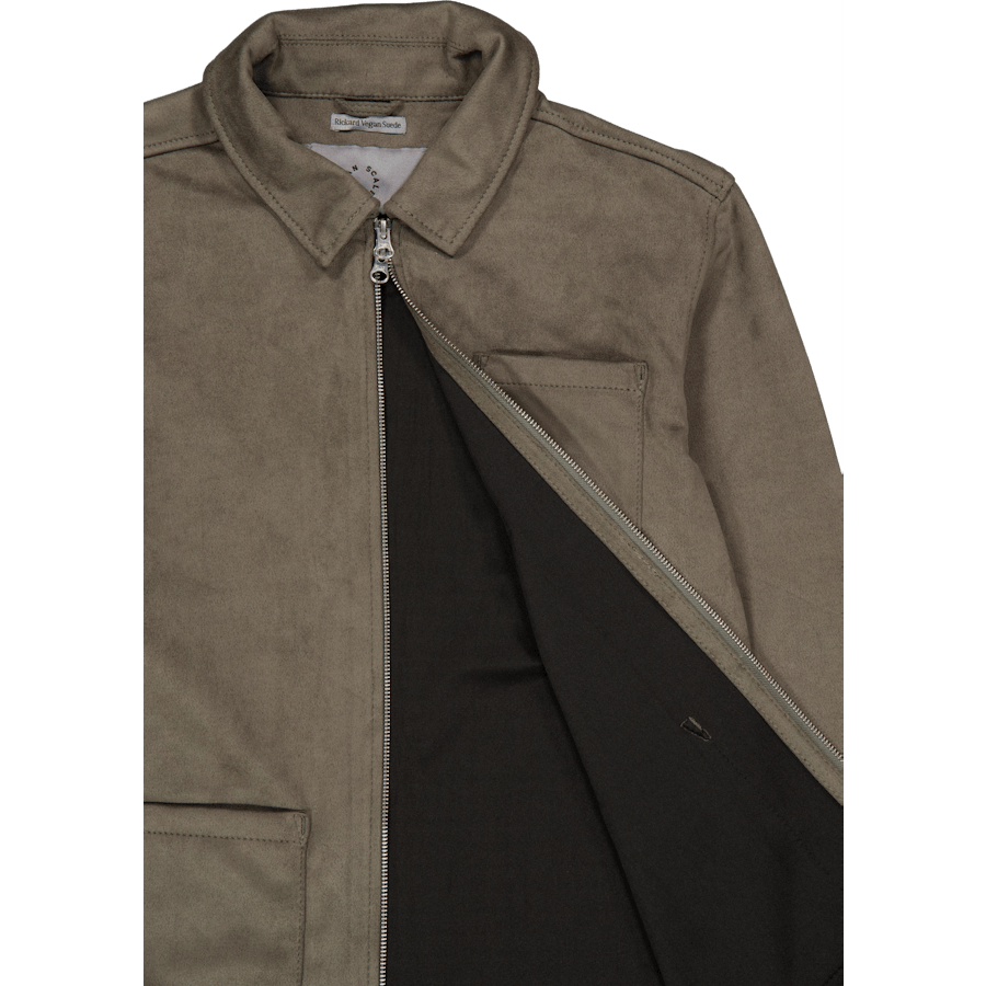 Rickard Vegan Suede Grey