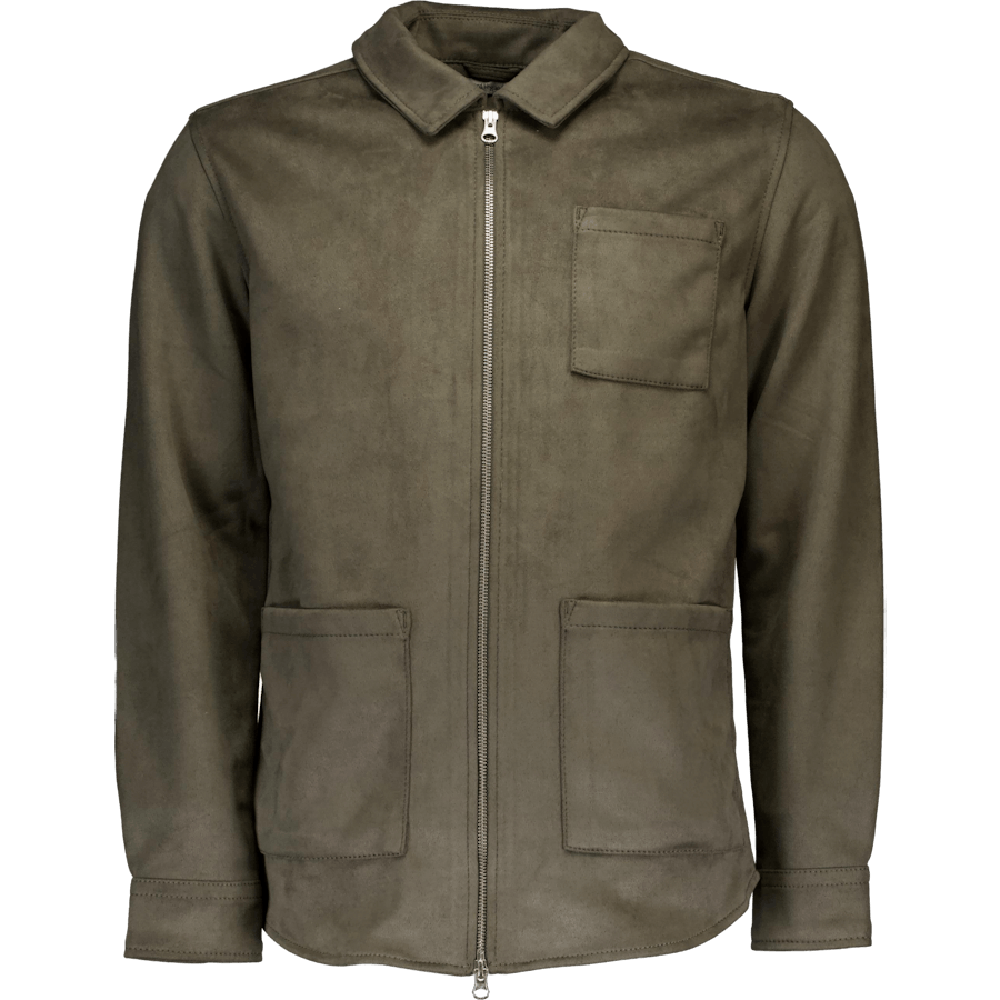 Rickard Vegan Suede Grey