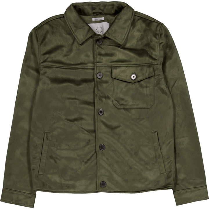 Mark Vegan Suede Moss Green