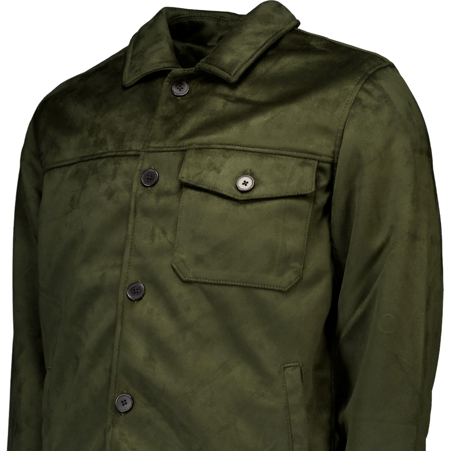 Mark Vegan Suede Moss Green