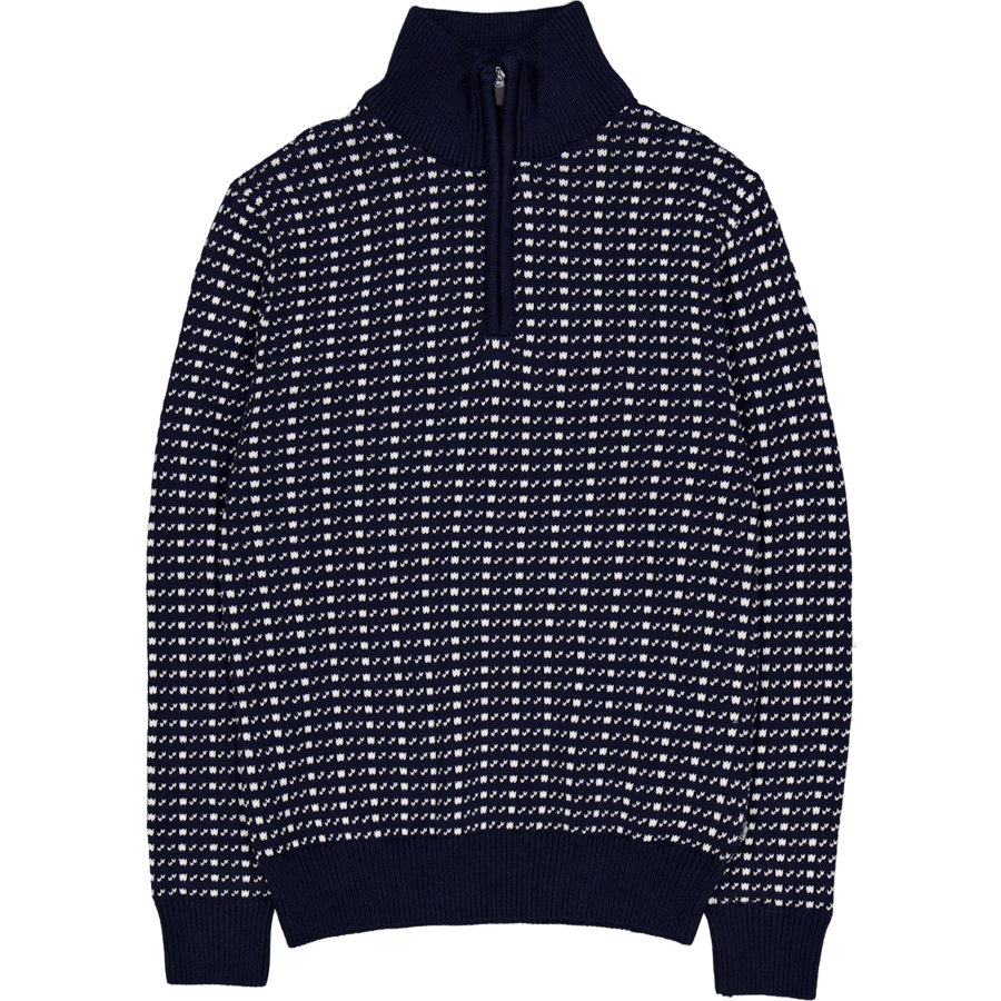 Prescott Sweater Dark Navy Knit