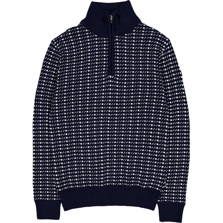 Prescott Sweater Dark Navy Knit