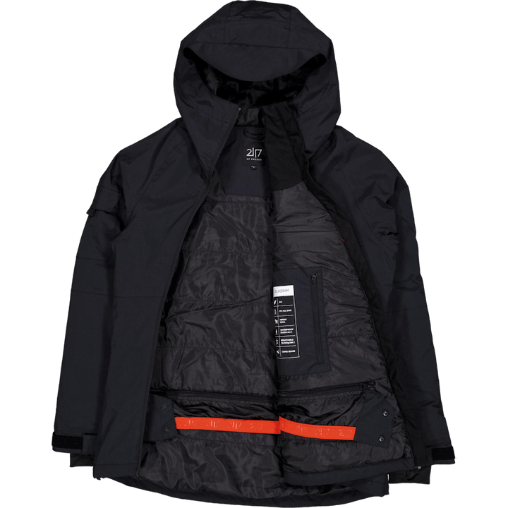 Women’S Light Padded Ski Jacket Nelkerim Black