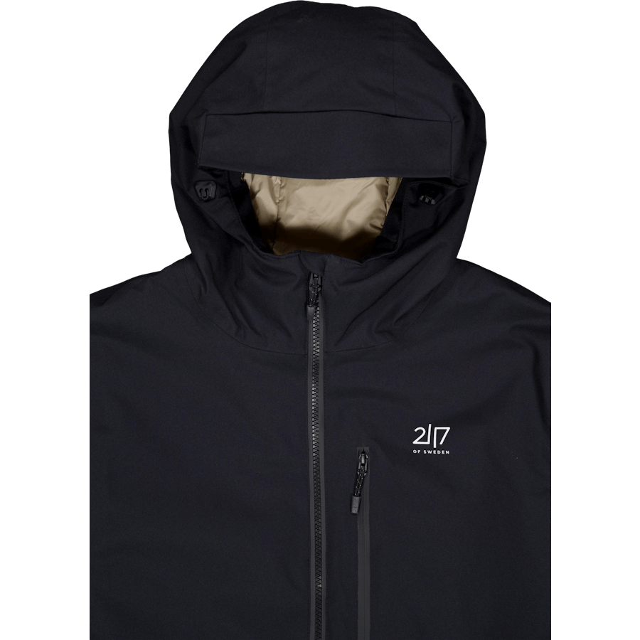 Men’S Light Padded Ski Jacket Kabo Black