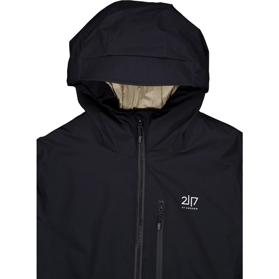 Women’S Light Padded Ski Jacket Kabo Black