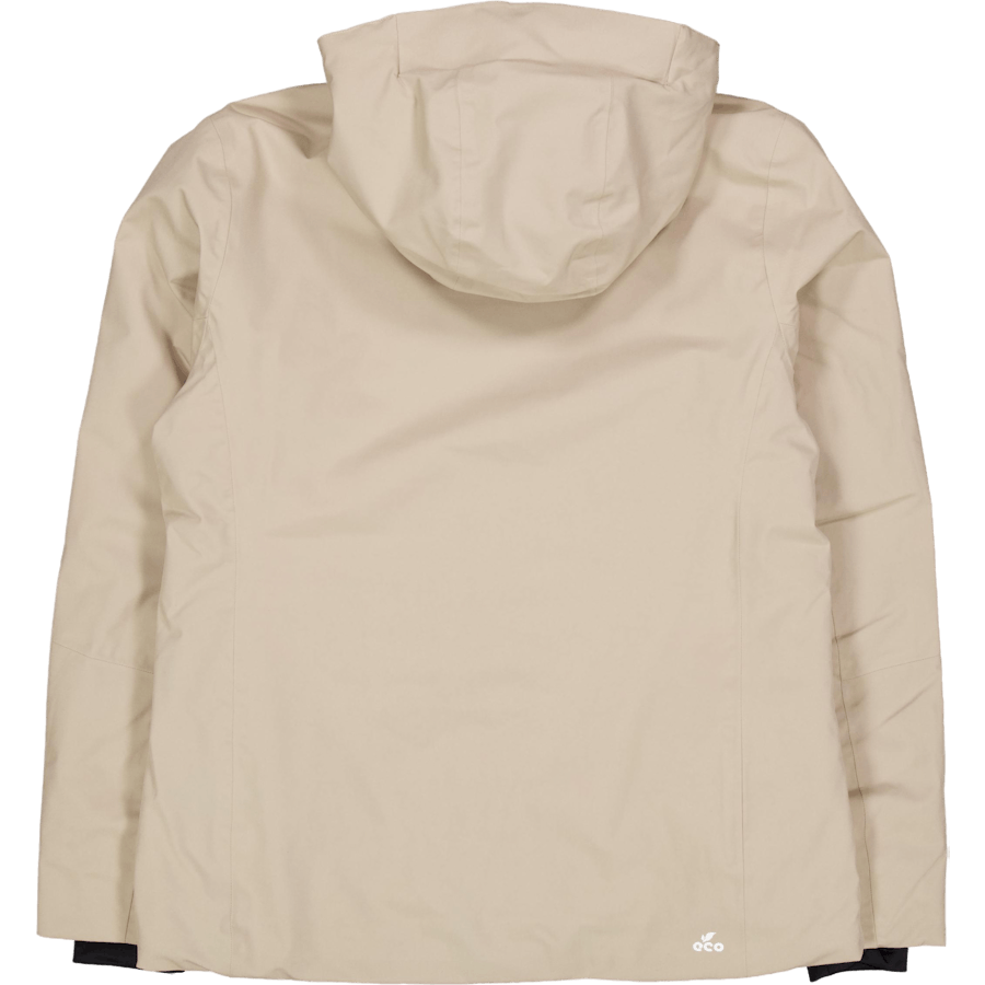 Women’S Light Padded Ski Jacket Kabo Sand