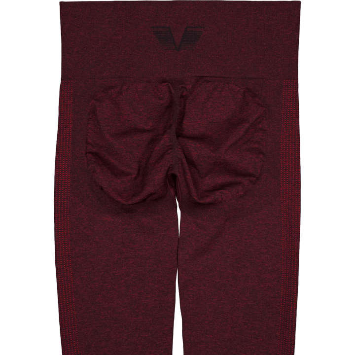 Seamless Booster Melange Tight Ruby