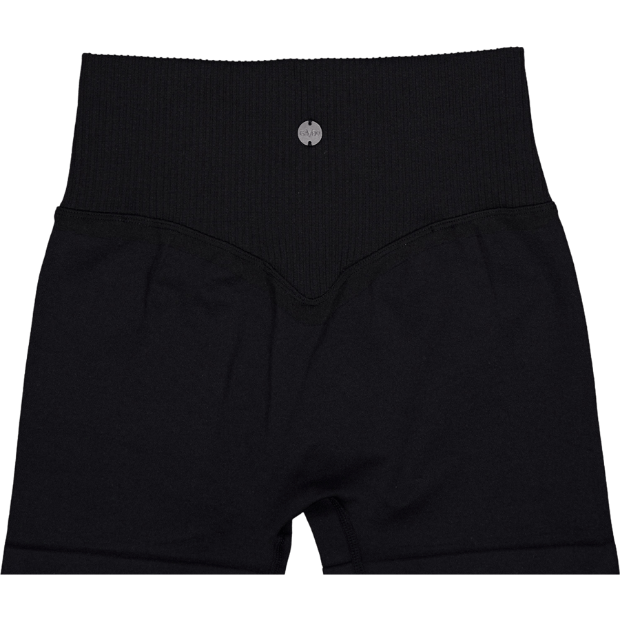 Seamless Shorts Black