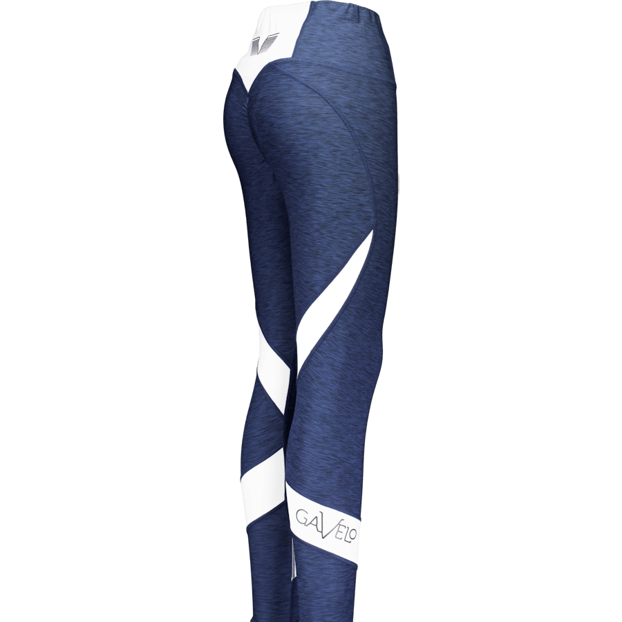 Swirl Tights Navy