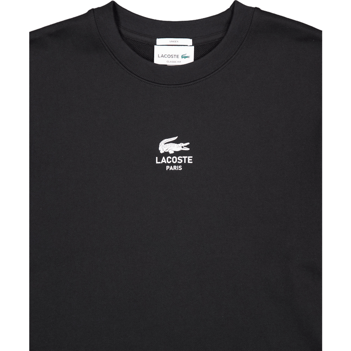 Printed Fleece Sweatshirt Noir 031