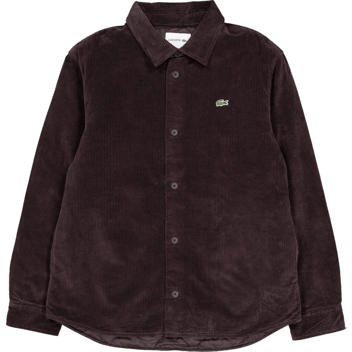 Oversized Corduroy Overshirt Brown Skb
