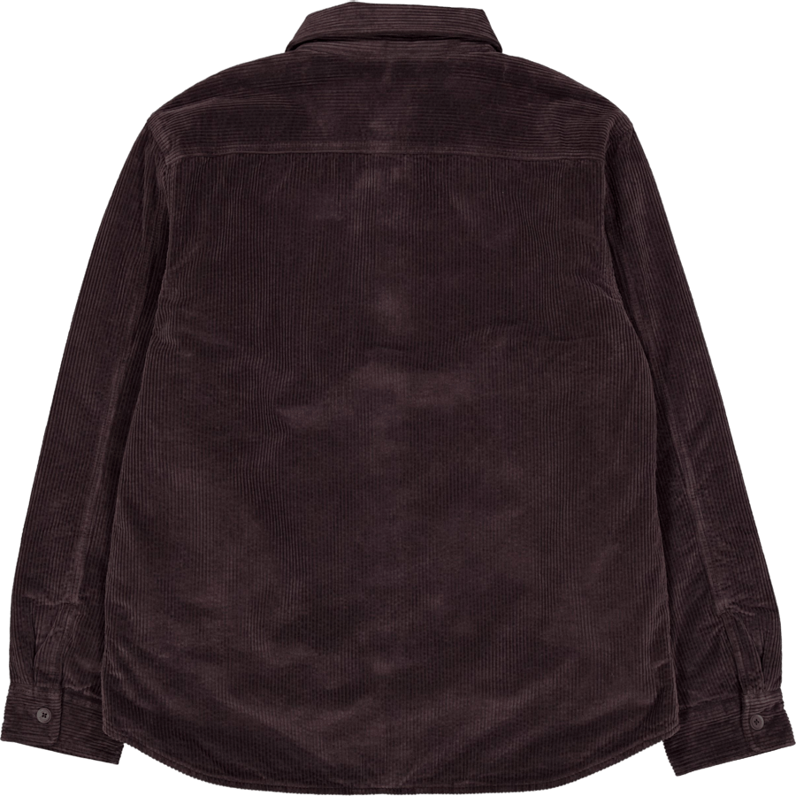 Oversized Corduroy Overshirt Brown Skb
