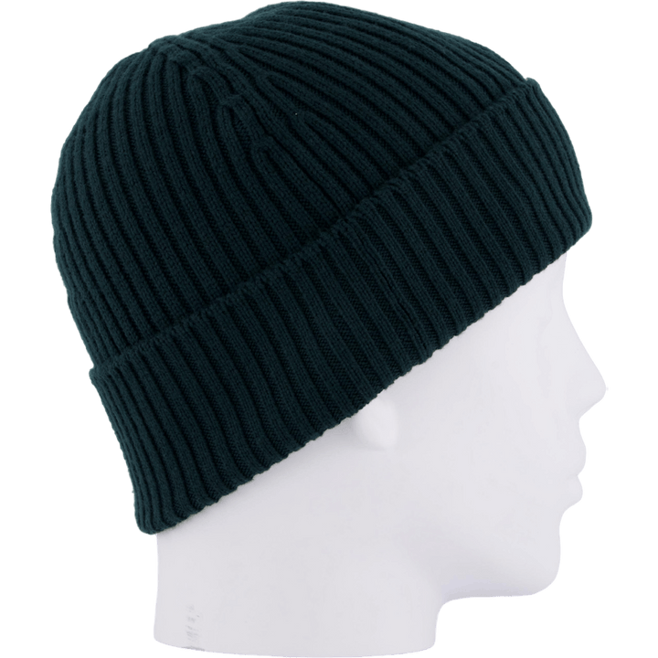 Rib Knit Brushed Wool Beanie Sinople Green Yzp