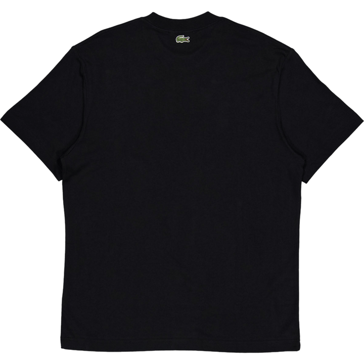Embroidered Cotton T-shirt Noir 031