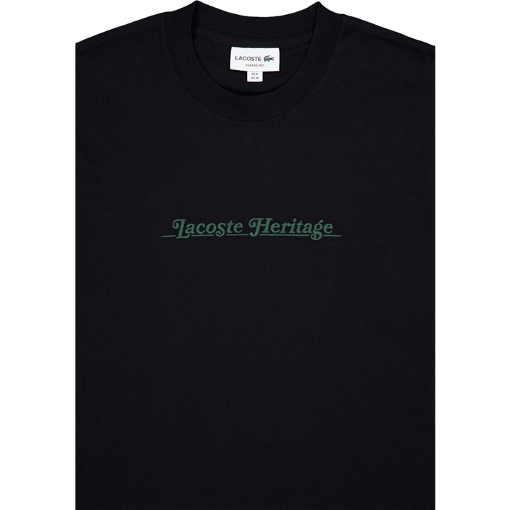 Embroidered Cotton T-shirt Noir 031