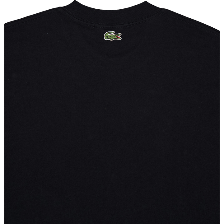 Embroidered Cotton T-shirt Noir 031