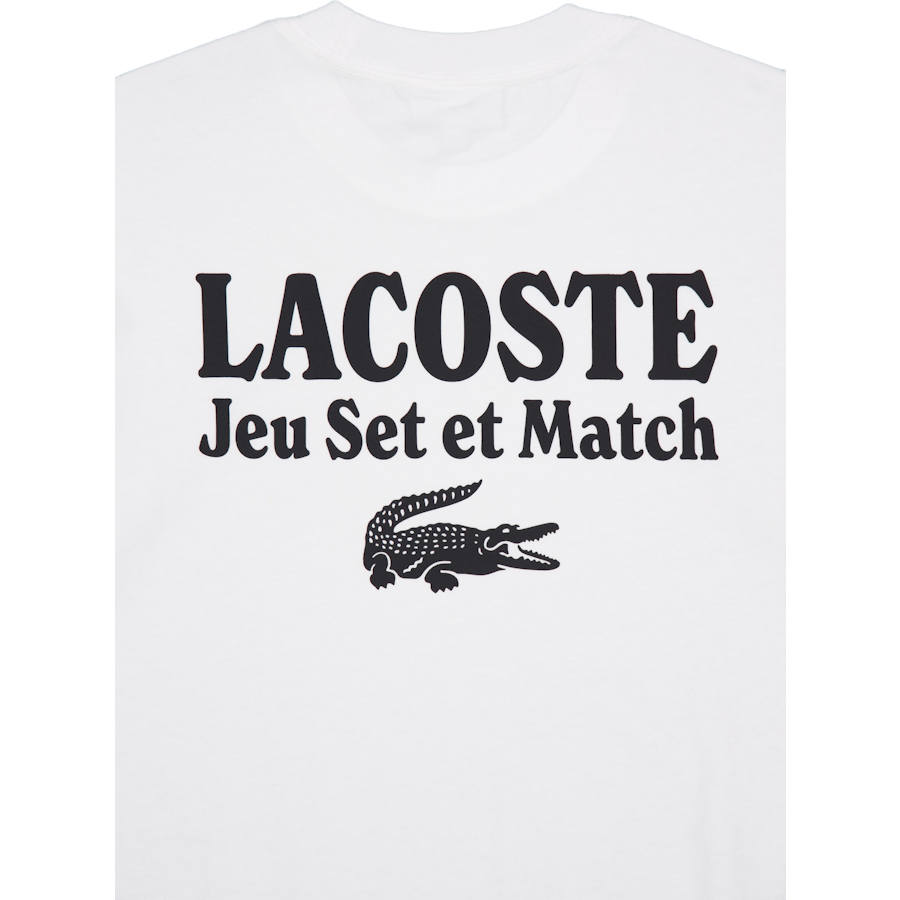 Loose Fit Heavy Jersey Printed White 001