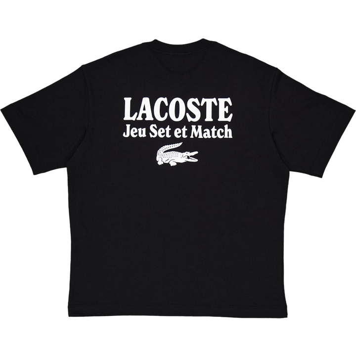 Loose Fit Heavy Jersey Printed Noir 031