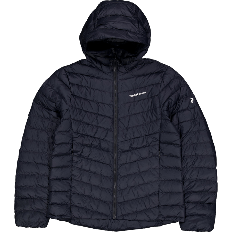 W Frost Down Hood Jacket Black