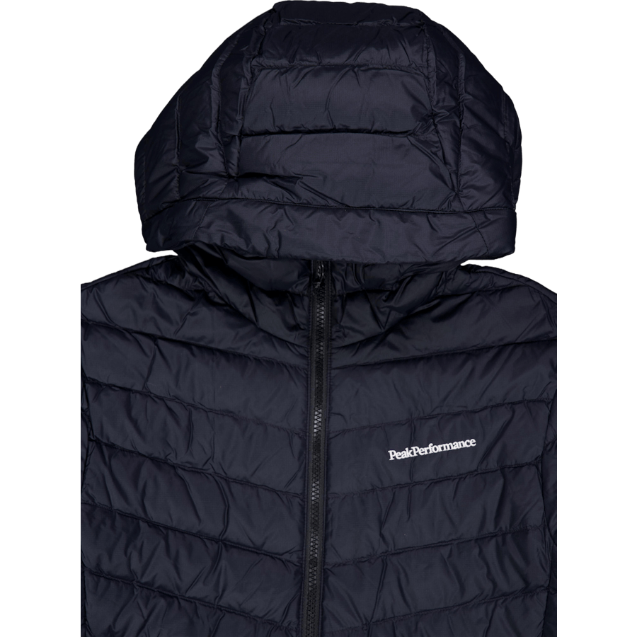 W Frost Down Hood Jacket Black
