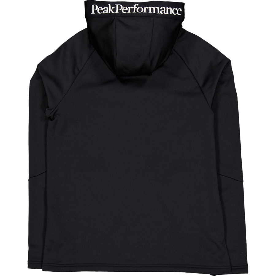 W Rider Essentials Zip Hood Black/black