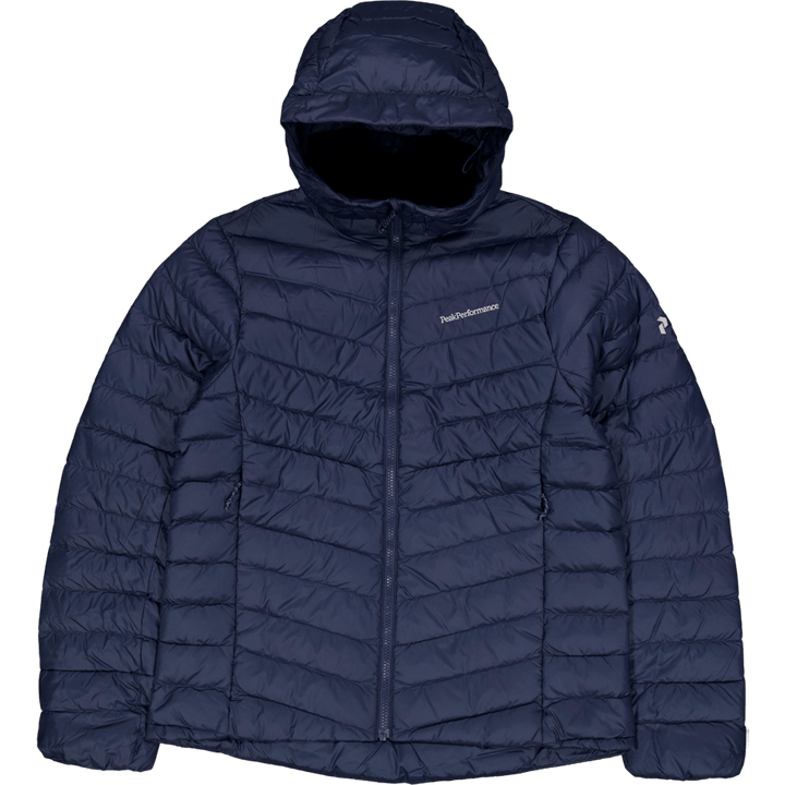 W Frost Down Hood Jacket Blue Shadow