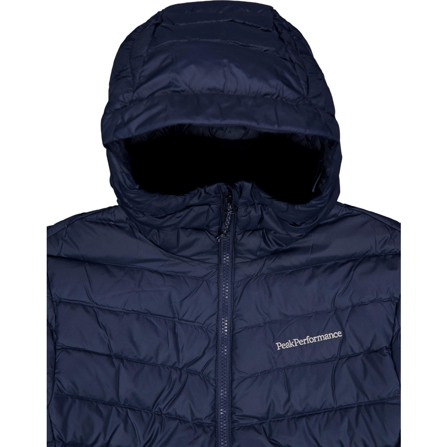 W Frost Down Hood Jacket Blue Shadow
