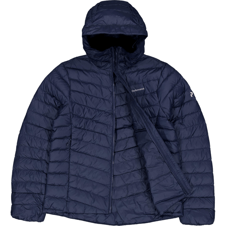 W Frost Down Hood Jacket Blue Shadow