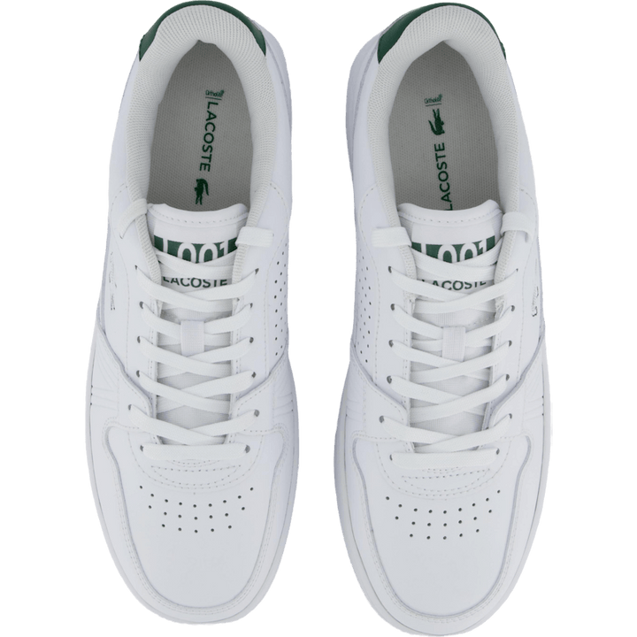 L001 Set Leather Wht/dk Grn