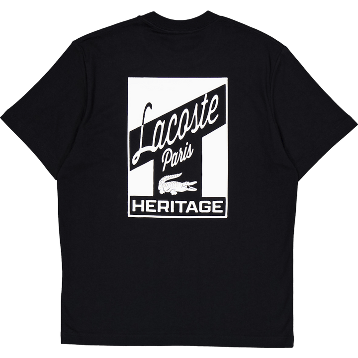 Multi Print Jersey T-shirt Black