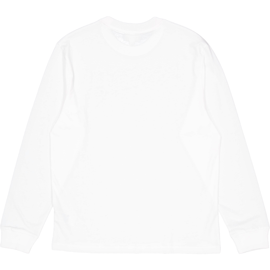 Long Sleeved Cotton T-shirt White