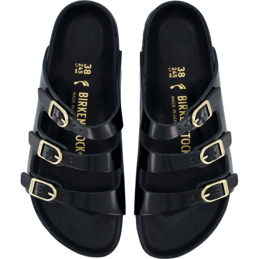 Florida Fresh Natural Leather High Shine Black