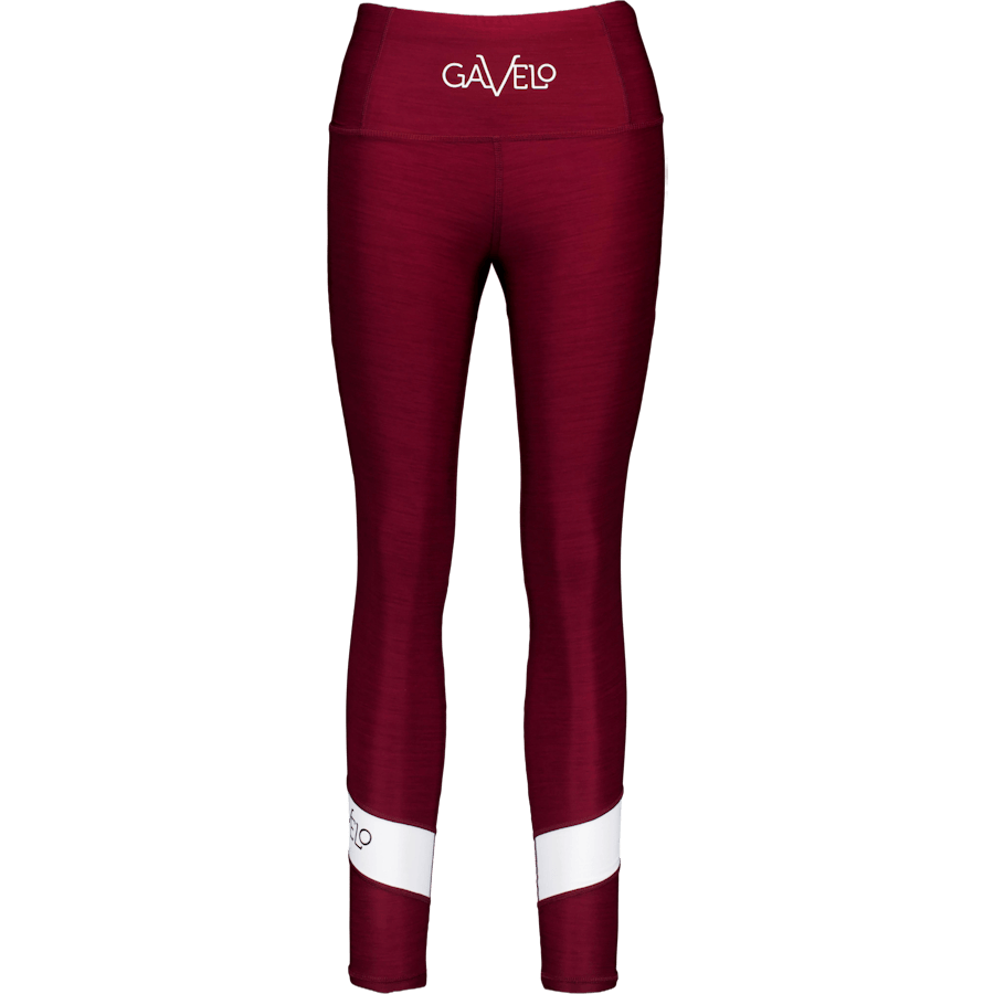 Swirl Comfort Tights Burgundy
