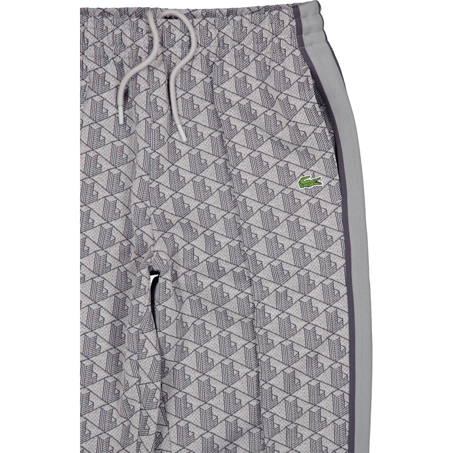 Trim Accent Piqué Sweatpants Calluna/graphite