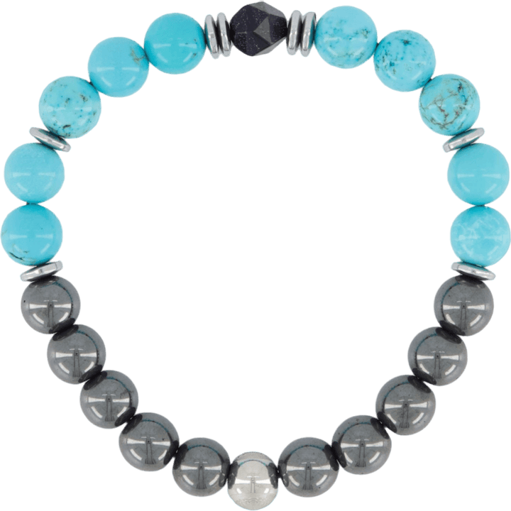 El Bead Multi Bracelet Blue