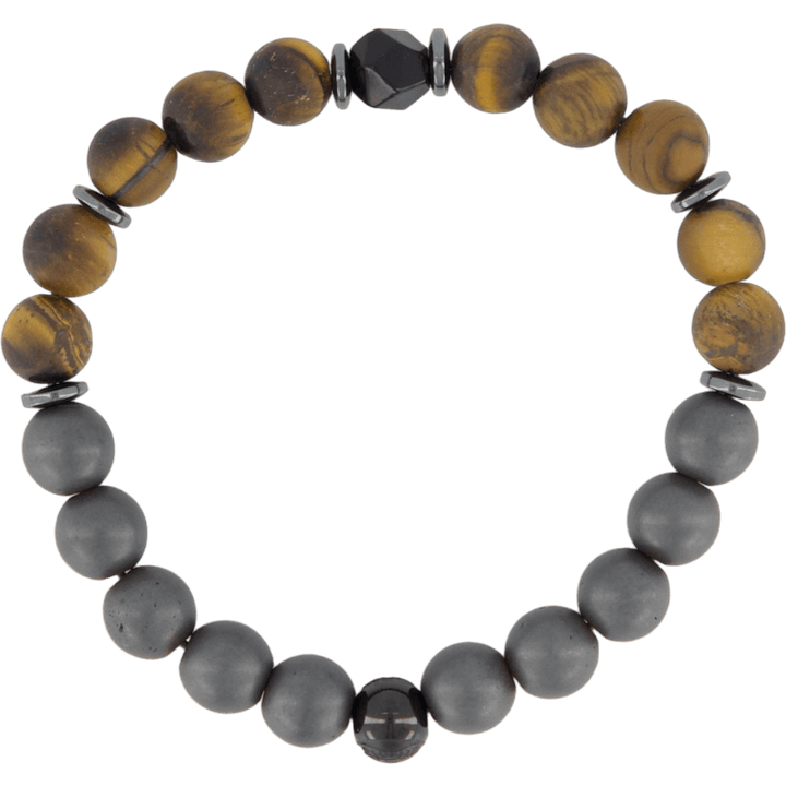 El Bead Multi Bracelet Grey