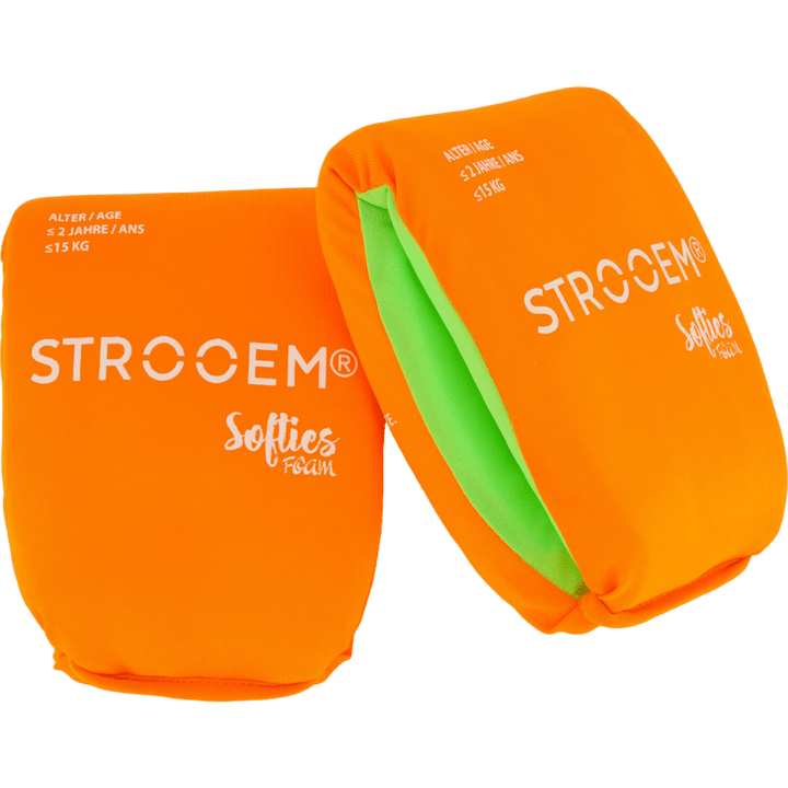 Softies Foam Swim Armbands Orange/Lime