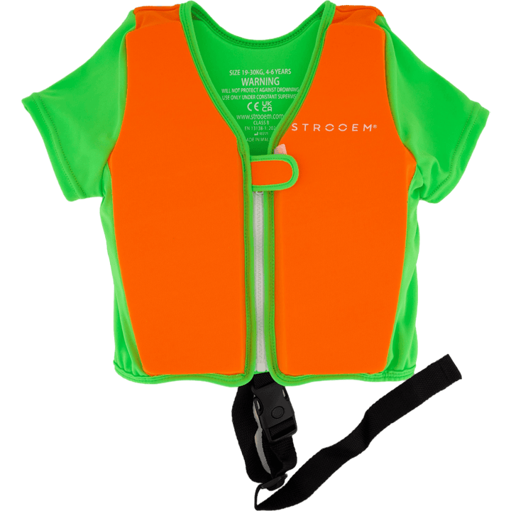 Swim Vest Orange/Lime